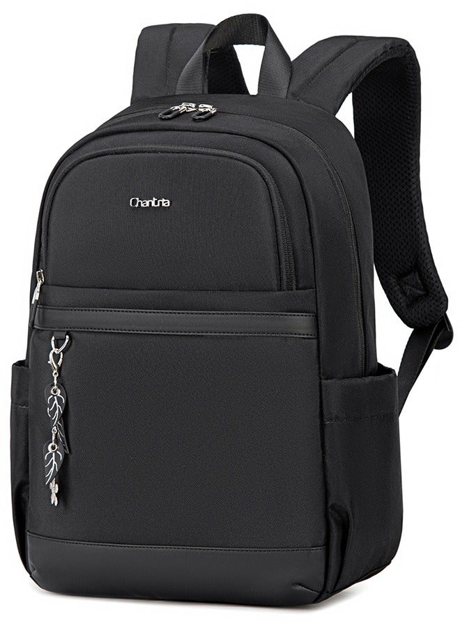 شانتريا CB00648 شنطة لاب توب بزنس مقاومه للماء مناسبه للاناث ذات مساحه تخزينية كبيره جوده عاليه بميداليه من شانتريا - اسود - Image 1