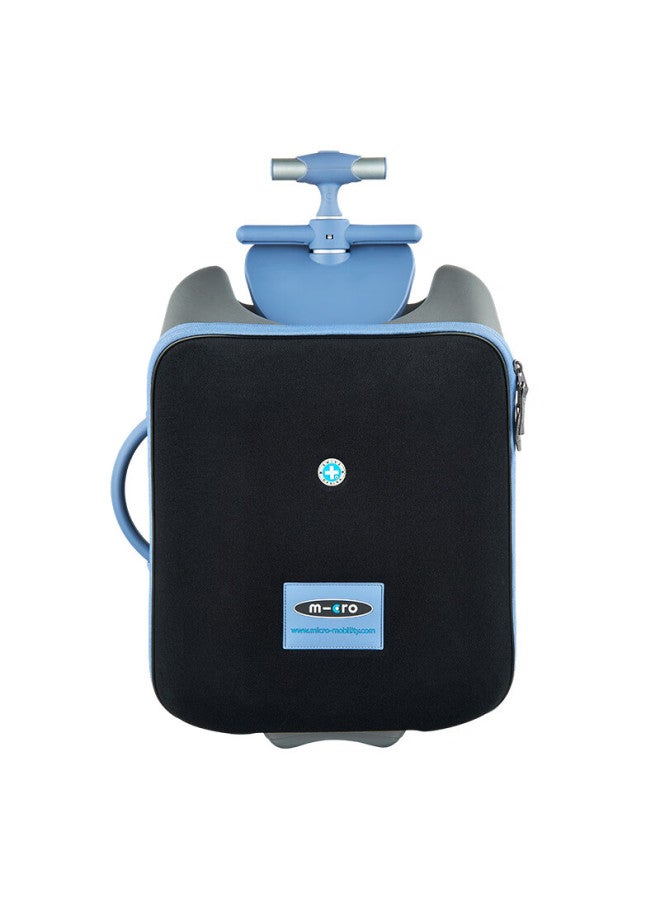 M-Cro Micro [new Product] Maigu Micro Children's Suitcase, Rideable And Carry-on Luggage For Travel, Ice Blue Color - Image 4