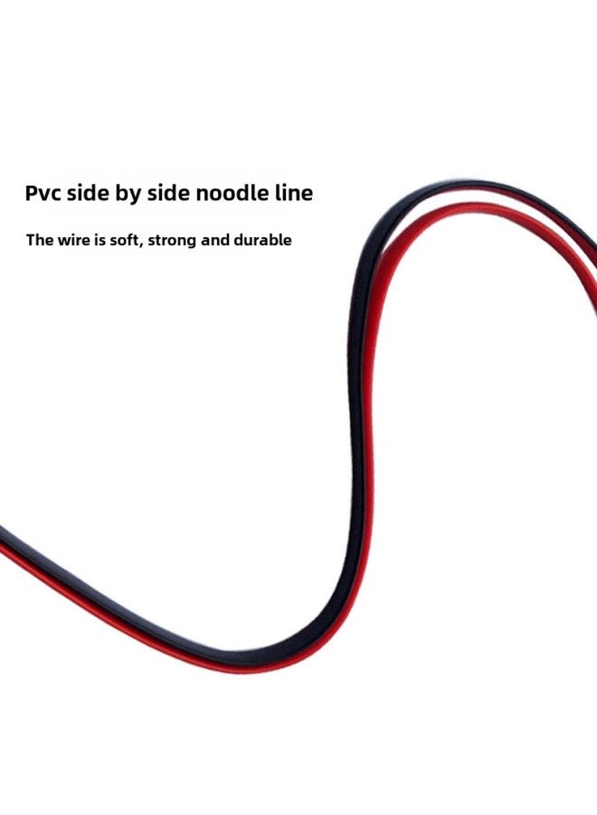 3.5mm Audio One-Two Adapter Headset Microphone Extension Cable Computer Mobile Phone Adapter Cable-Color:Black Red  - Image 4