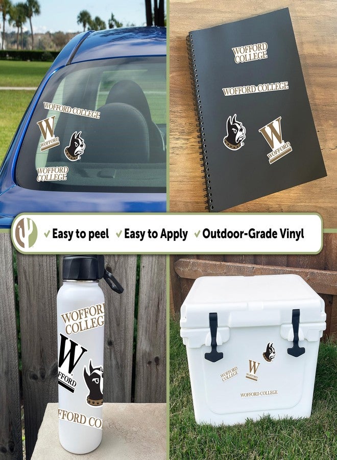 Desert Cactus Wofford College Sticker Terriers Sticker Vinyl Decals Laptop Water Bottle Car Scrapbook T2 (Type 2) - Image 2