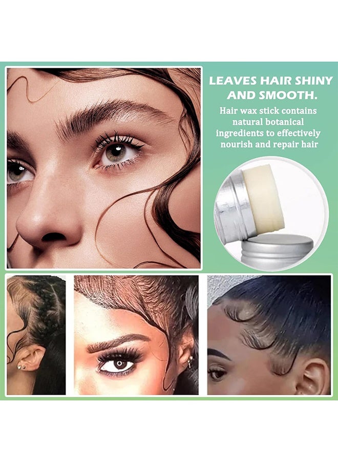 EUNOMIA Wax Stick,Hair Shine And Smooth, Non-greasy Styling Hair Pomade Stick, Hair Wigs Styling Waxes for Fly Away & Edge Frizz Hair, Strong Hold Makes Hair Look Neat and Tidy（75g） - Image 4