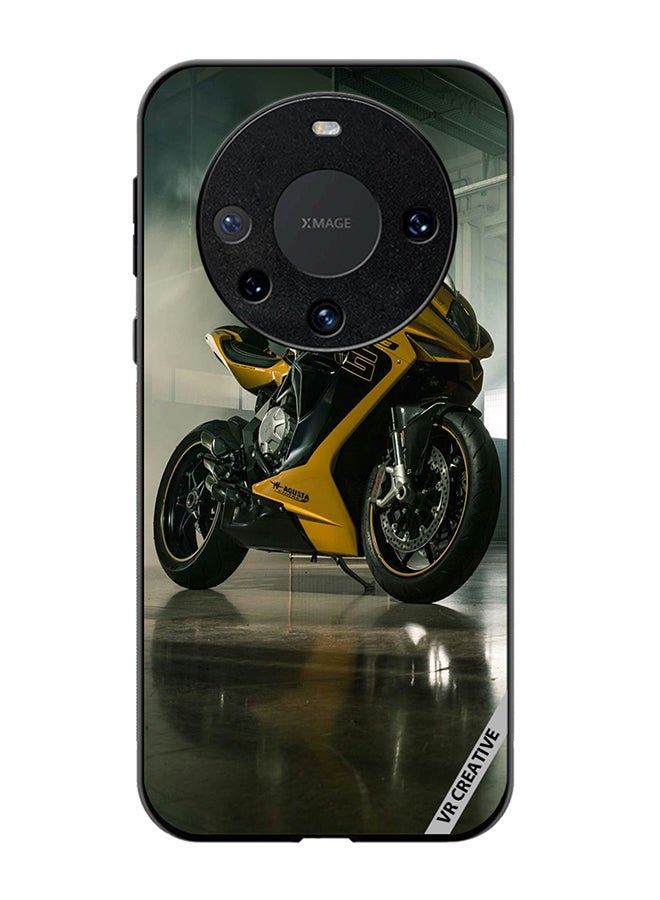 VR CREATIVE Protective Case Cover For Huawei Mate 60 Pro Bike Design Multicolour - Image 1