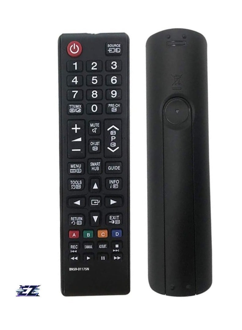 PopZa Replacement Universal Remote Control for Samsung TV - Compatible with Various Samsung Smart and Ultra HD TVs - Includes Battery - Image 2