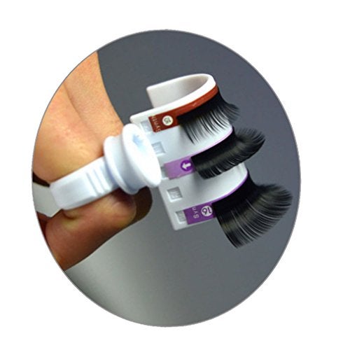 SING F LTD Eyelash Extensions Lash Holder Ring Stand Glue Volume Bridge U-Band Holder Ring - Image 4