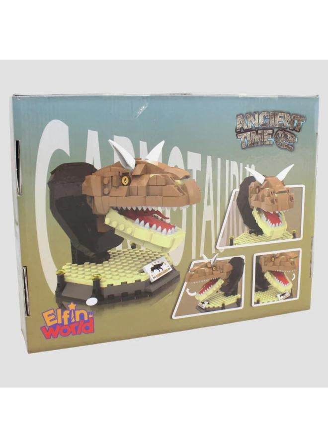 Jurassic Dinosaur Carnotaurus Building Blocks - 306 Pcs - Image 1