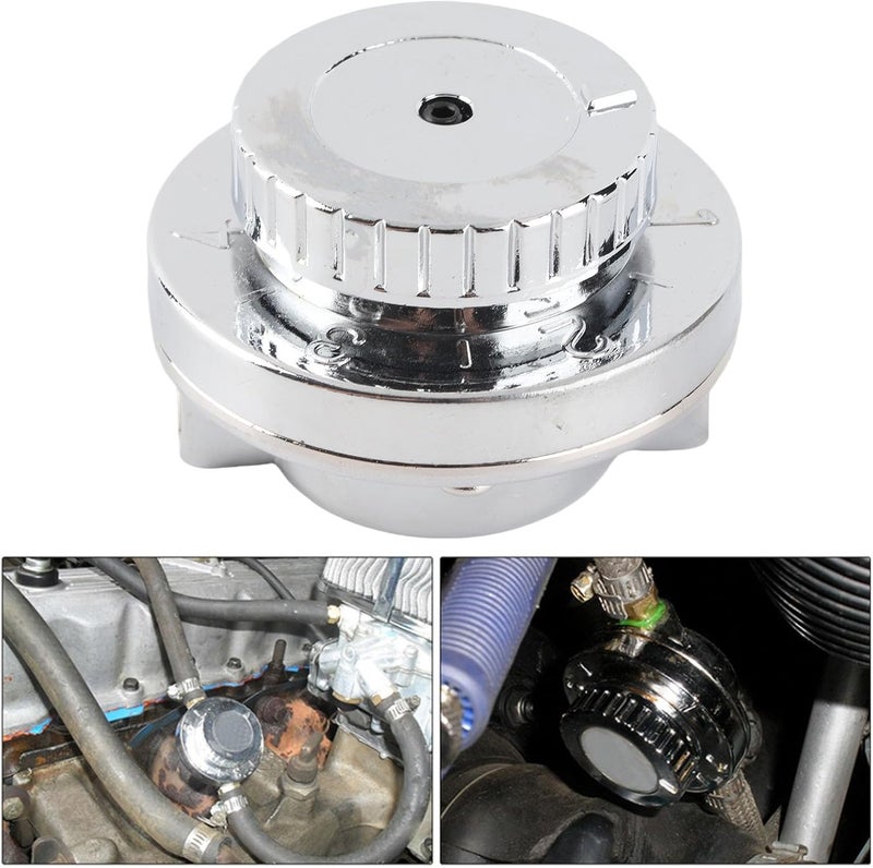 Fuessure Regulator Kit, Fuel Pressure Regulator for Carburetor, 1.5 5 Psi Manual Carburetor Carb Fuel Pump with 8mm/10mm Fuel Line - Image 2