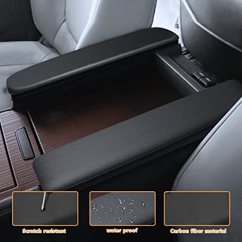 INTGET Car Center Console Armrest Cover for 2021-2022 Toyota Sienna Accessories Leather Arm Rest Cover Interior Lid Protector Elbow Cushion Pad - Image 4
