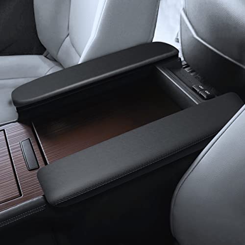 INTGET Car Center Console Armrest Cover for 2021-2022 Toyota Sienna Accessories Leather Arm Rest Cover Interior Lid Protector Elbow Cushion Pad - Image 1