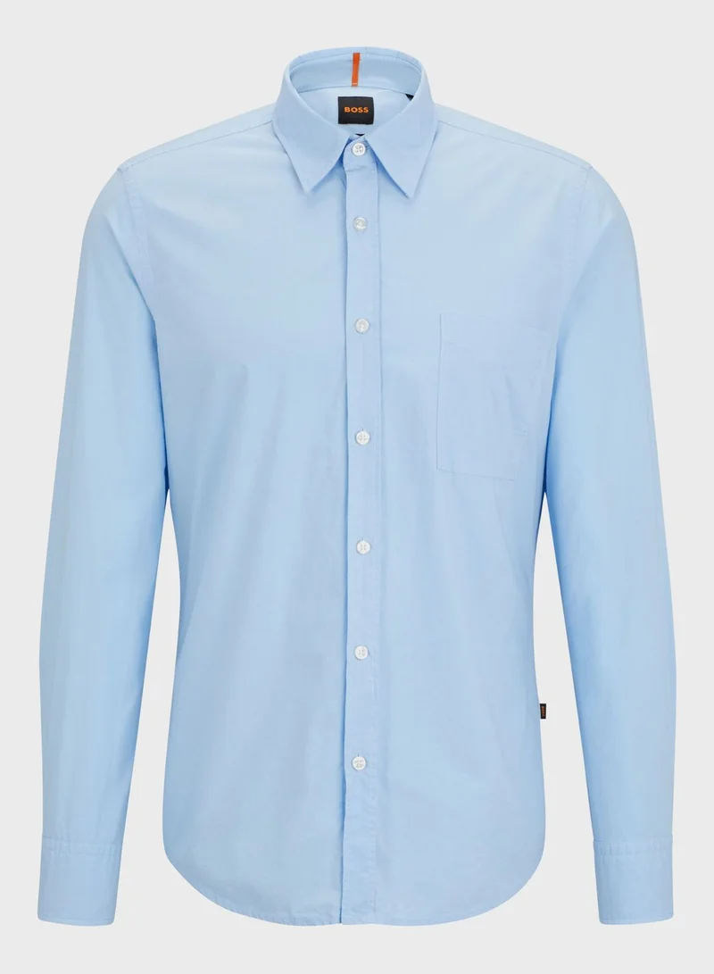 BOSS Essential Regular Fit Shirt