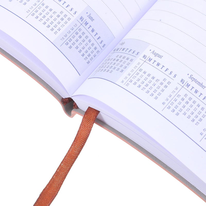 Homoyoyo 2026 Daily Planner A5 Pink Hardcover Academic Organizer Office School Use - Image 4