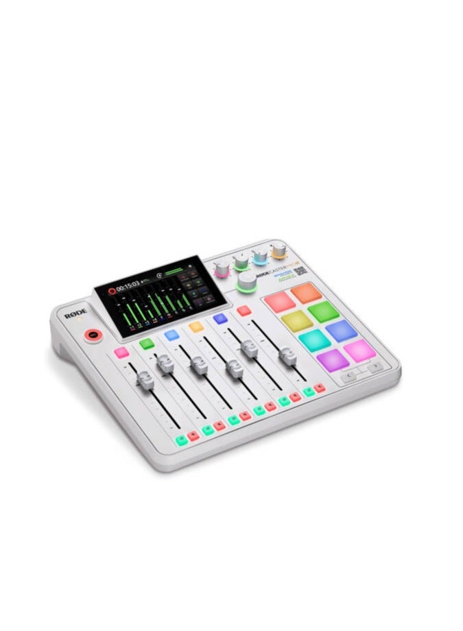 RODE Caster Pro II Audio Production Studio for Streamers, Podcasters, and Musicians (White) - Image 1