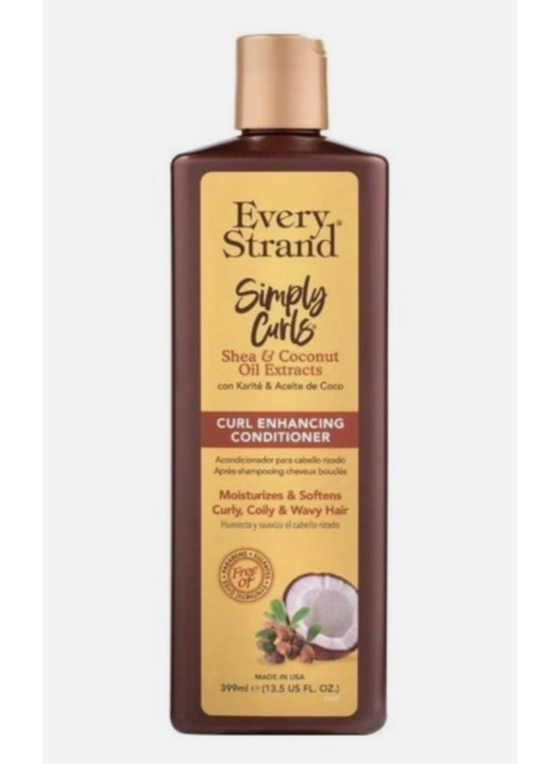 Every Strand Simply Curls Conditioner 399ML