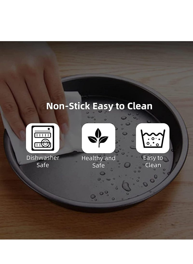 Loquat 8pcs 7 Inch Air Fryer Accessories Set Deluxe Deep Fryer Accessories Compatible for 3.5QT-5.2QT Air Fryer and Oven - Image 3