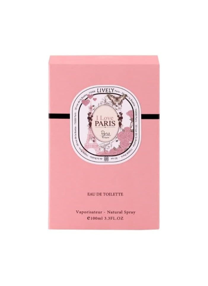 Lively Lively I Love Paris 100Ml  - Image 3