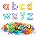 PreTrans 78 Pcs Plastic Letters for Kids 3 Sets of Lowercase Alphabet Letters Translucent Toys for Light Table Ideal Light Box Accessories for Toddlers - Image 3