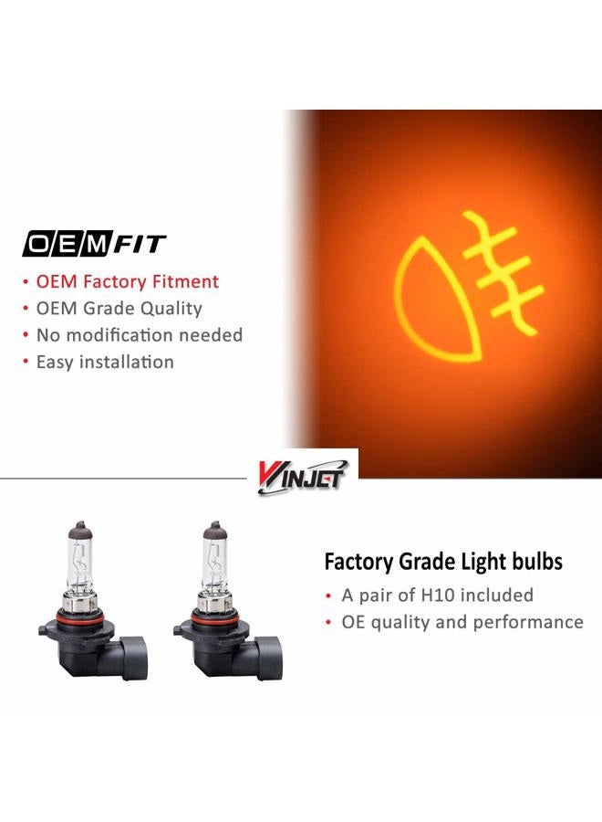 Winjet Compatible with [2007 2008 2009 2010 2011 2012 2013 Toyota Tundra] Driving Fog Lights + Switch + Wiring Kit, clear lens (WJ30-0328-09) - Image 2