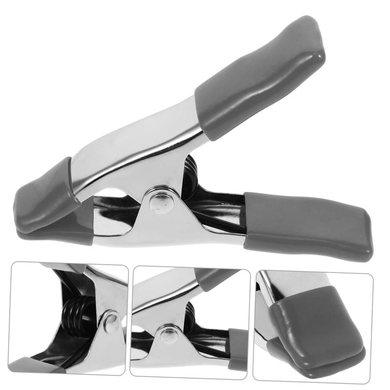 Grey Heavy Duty Backdrop Background Clamps Professional Photography Spring Clips - Image 3