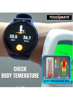 تاتش مت ساعة TOUCHMATE Super AMOLED + حزام إضافي مجاني  - Image 4