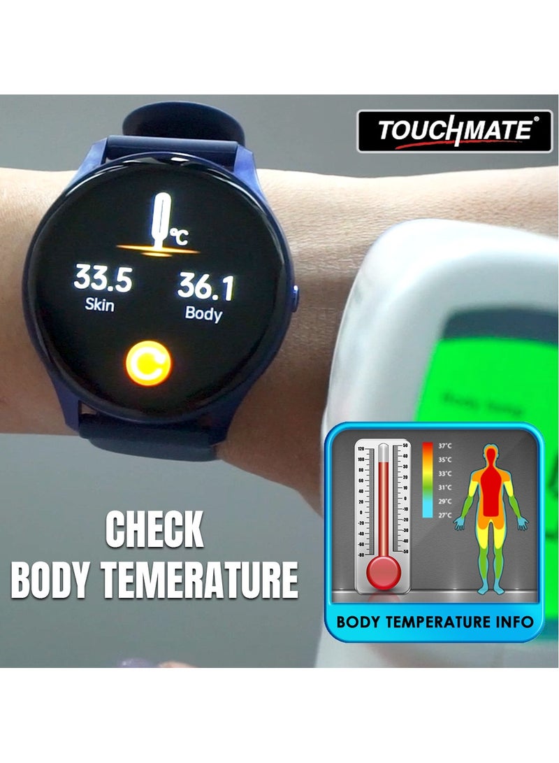 TOUCHMATE Super AMOLED Watch + Free Extra Strap worth AED 30 - Image 4