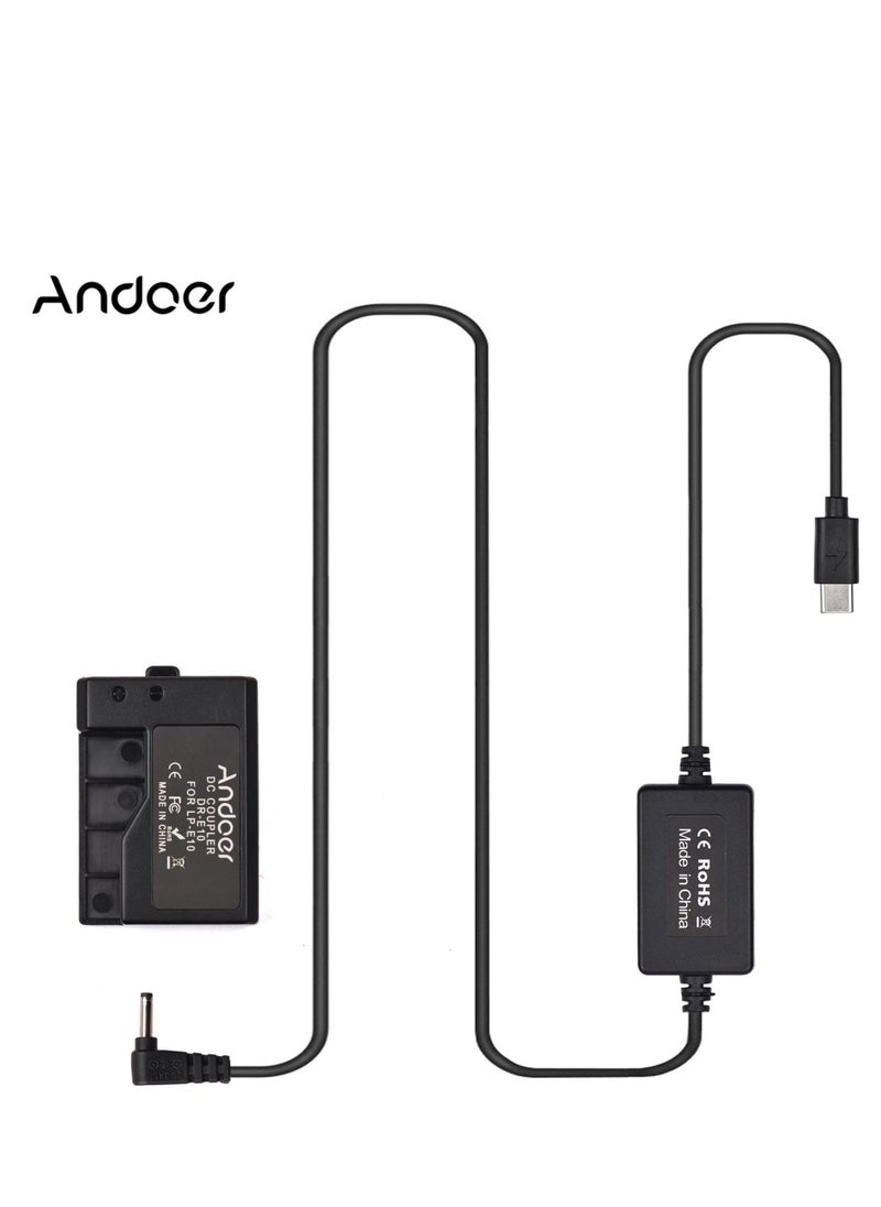 ANDOER - Andoer PD USB Type-C Dummy Battery DC Coupler - Image 1