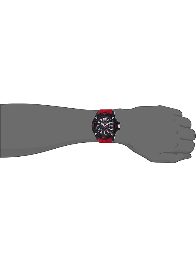 لوراس ساعة رياضية للرجال كوارتز أنالوج بسوار من السيليكون Rrx11Fx8 - Image 4