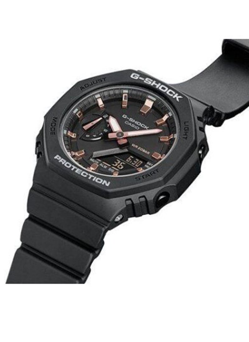 CASIO ساعة يد أنالوج-ديجيتال للنساء من جي شوك GMA-S2100-1ADR - Image 5