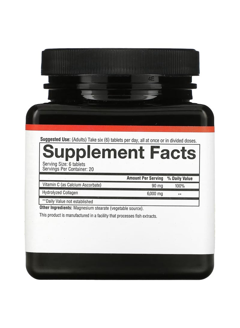 youtheory - Collagen, 6,000 mg, 120 Tablets (1,000 mg per Tablet) - Image 1