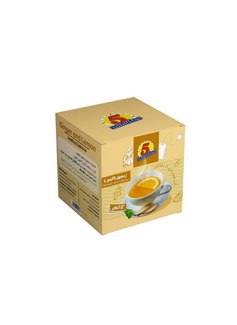 Ginger With Lemon 12 tea bags 24 g