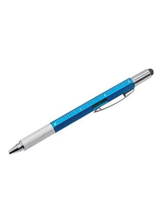 6 In 1 Metal Multi-Purpose Engineer Smart Pen With Touch Screen Stylus- Scale Ruler -Spirit Leveler -Screwdriver And Ball Blue - pzsku/ZD172EA41EDEEAC1A7E46Z/45/_/1683641449/00a74af7-3af2-48bf-9338-f3b29ea374da