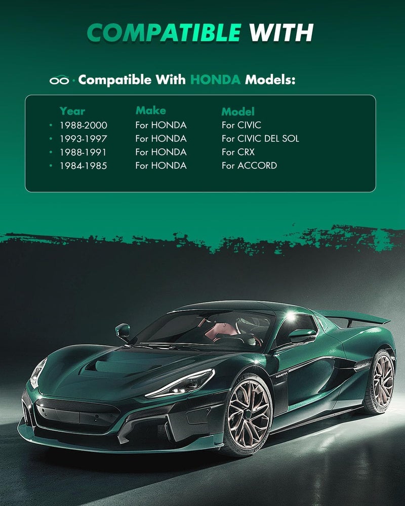 SCITOO D273-7178 Front Brake Pads for Honda Accord, Civic, Civic del Sol, CRX - Image 5