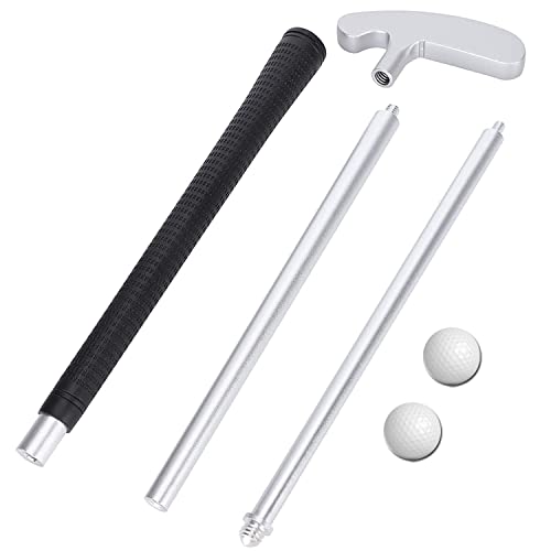 LEAGY 4-Sections Portable Best Golf Two-Way Putter Left and Right Hand, 2 Golf Balls Isolated On White Background, 1Pack Golf Bag - Image 4