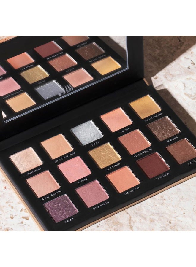 MILANI Gilded Nude Hyper Pigmented Eyeshadow Palette - 15 Natural Looking Makeup Eyeshadow Colors for Your Everyday Look - Image 4
