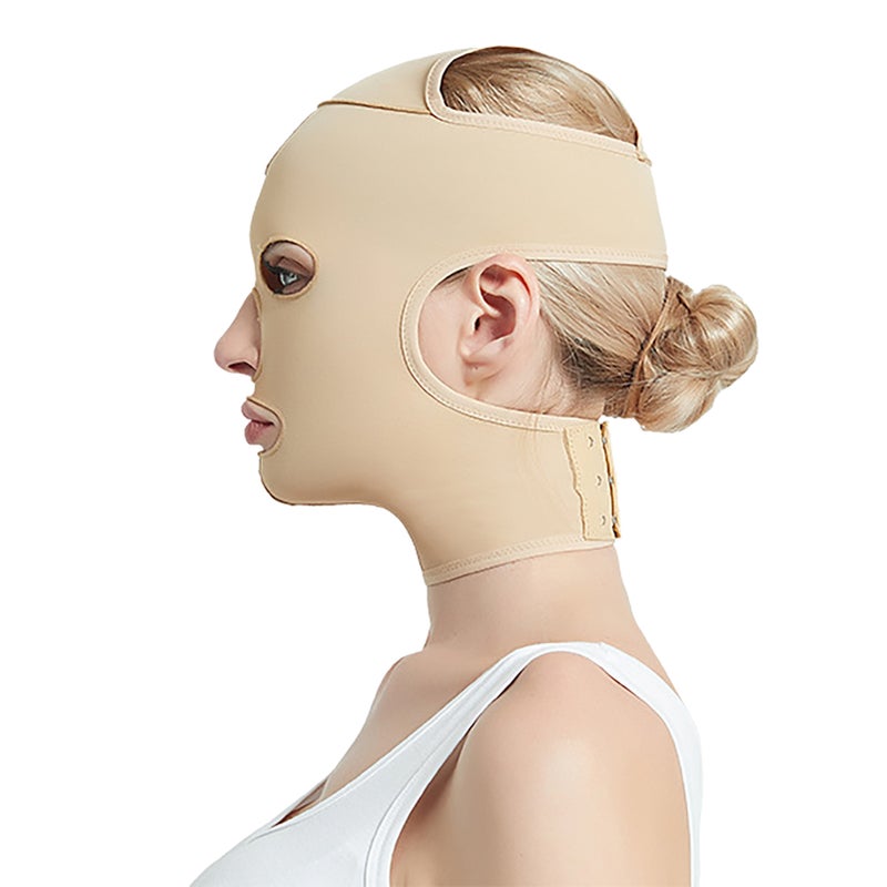 Full Face Lift Strap V Line Cheek Chin Slimming Belt Strap Facial Massage Shaper Reusable Breathable Lifting Bandage XL - Image 4