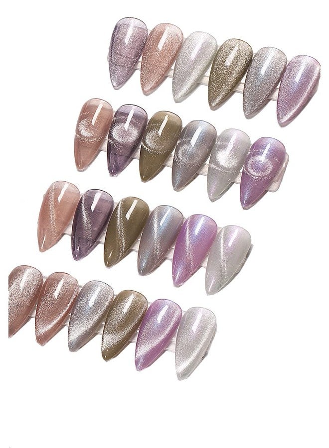 MAJOR DIJIT Cat Eye Gel Nail Polish Soak Off 9D Wide Magnetic Gel Polish Bright Silver Enamel Lacquer Glitter Nail Art Varnish - Image 3