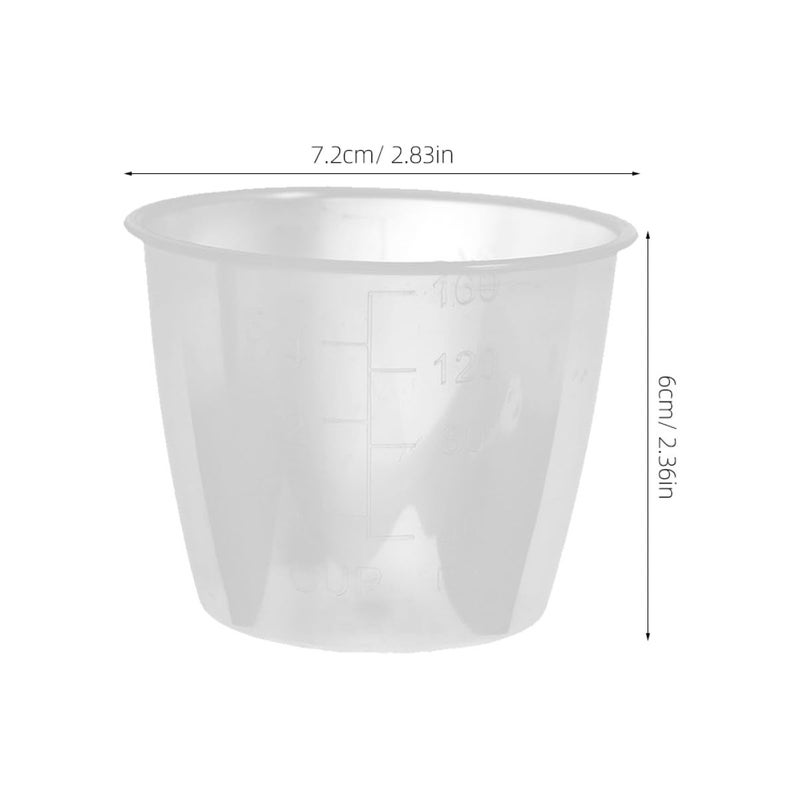 Rice Measuring Cups Set 6PCS 160ml Plastic For Dry And Liquid Ingredients - Image 3