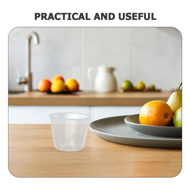 Rice Measuring Cups Set 6PCS 160ml Plastic For Dry And Liquid Ingredients - Image 4