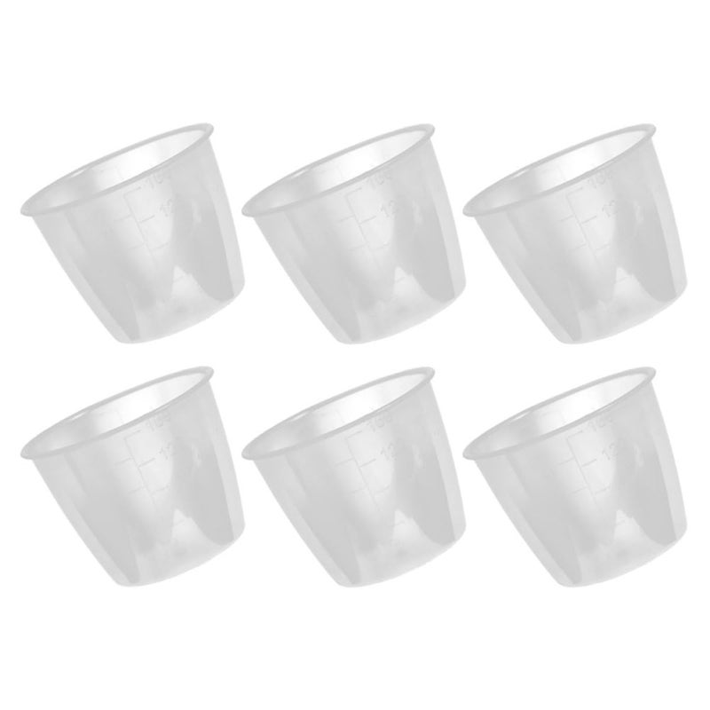 Rice Measuring Cups Set 6PCS 160ml Plastic For Dry And Liquid Ingredients - Image 2