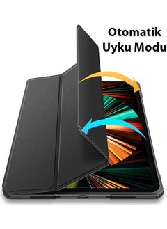 Polham Ultra Thin Apple iPad 12.9 Inch Compatible Cover Case with Sleep Mode, Magnet Cover with Stand