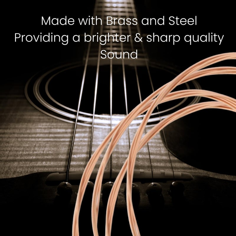 Device Of Urban Infotech أوتار جيتار أكوستيك جي-3 أوتار جيتار من الفولاذ المقاوم للصدأ مع برونز مطلي بالفضة (عبوة من 3) - Image 4