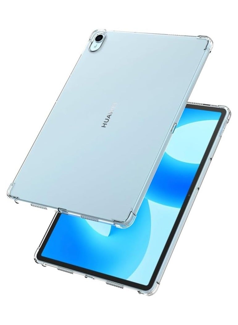Case for Huawei Matepad 11.5 inch Released 2025, Shockproof Impact Resistant Flexible Cover, Anti-Scratch Transparent Clear TPU Protective Shell -Clear - Image 4