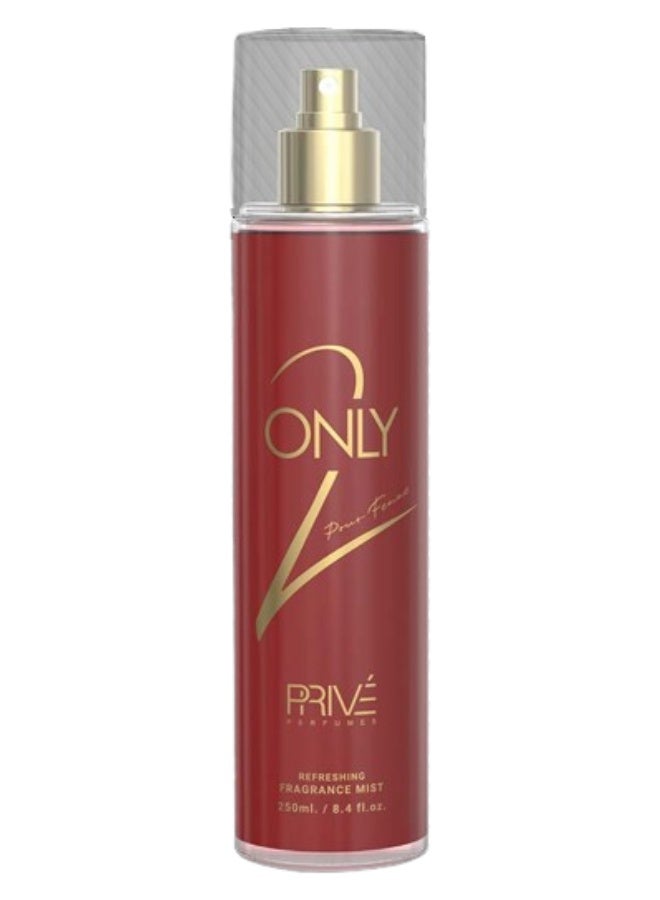 PRIVE 2 Pieces Only 2 Fragrance Mist 250ML - Image 2