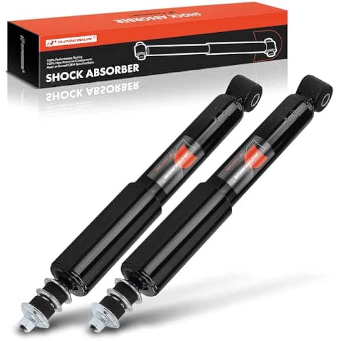 A-Premium Shock Absorber Replacement For Nissan Pickup 19951997 D21 Isuzu Pickup 24L 30L Rwd Front Left And Right A Set Of 2 - Image 2
