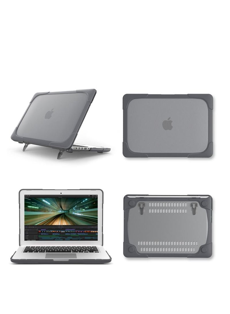 GULFLINK Hard Shell Case Cover with Kickstand Shockproof Function for MacBook Pro Retina (A1502/A1425) 13 inch  - Image 2