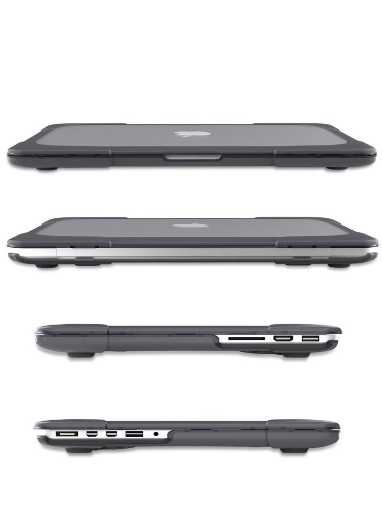 GULFLINK Hard Shell Case Cover with Kickstand Shockproof Function for MacBook Pro Retina (A1502/A1425) 13 inch  - Image 3