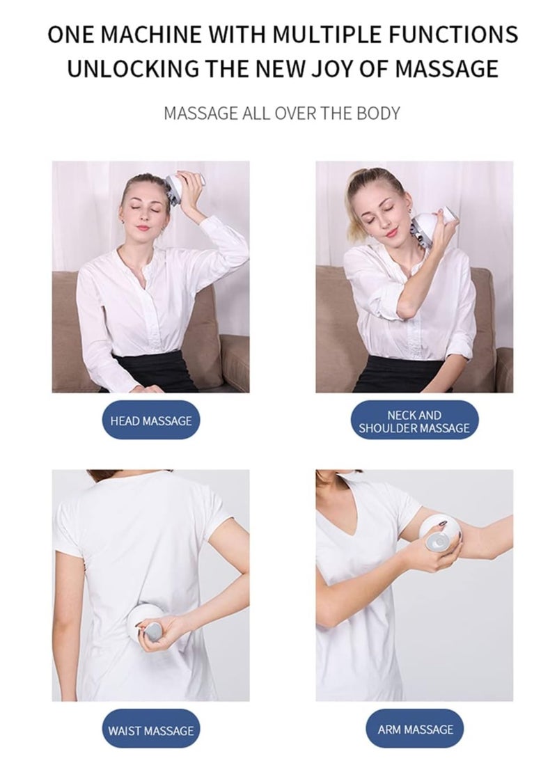 ARNOTEC Portable Rechargeable Handheld Electric Scalp head Massager  - Image 4