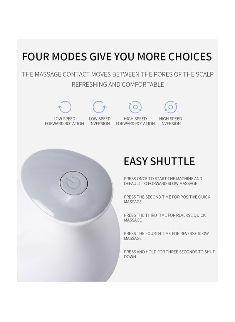 ARNOTEC Portable Rechargeable Handheld Electric Scalp head Massager  - Image 3