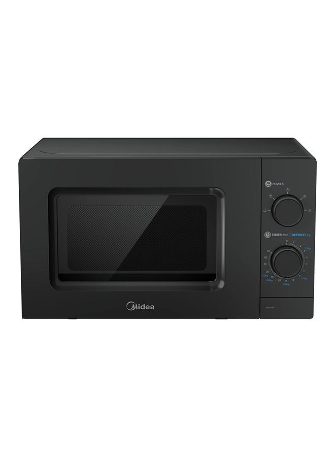 Midea Solo Microwave Oven with 5 Power Levels,Child-Safety-Lock, Defrost Function, 35 Minutes Timer, Fast Reheat, Push Button Door Opening, Good for Home & Office 20 L 700 W MMC21BK Black - Image 3