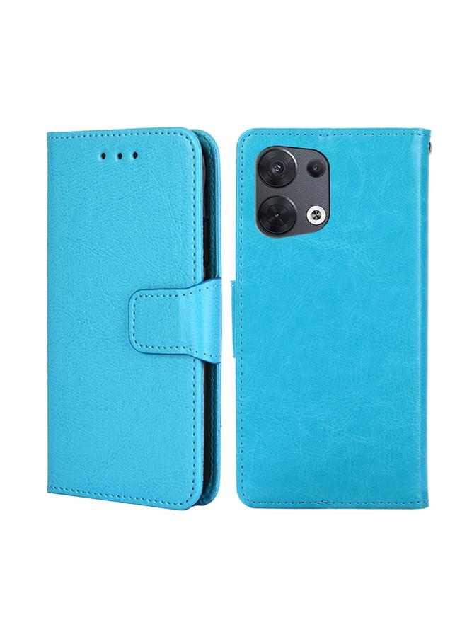 S-TOP Case For OPPO Reno8 5G Crystal Texture Leather Phone Case - Image 1