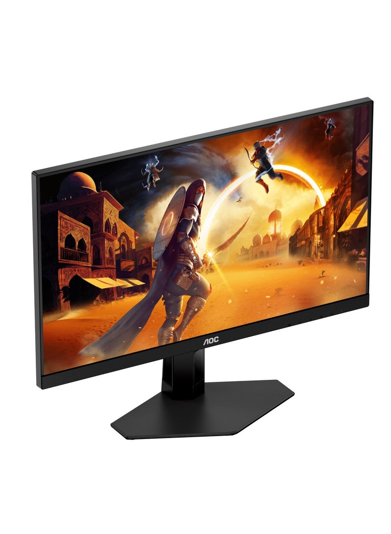 AOC Gaming Monitor 23.8-Inch (IPS Panel) 24G4E, 1920 x 1080 (FHD), 180Hz Refresh Rate, 0.5ms Response Time, Adaptive Sync, HDMI 2.0 x 1, DisplayPort 1.4 × 1, Flicker-Free & HDR10 Black - Image 3