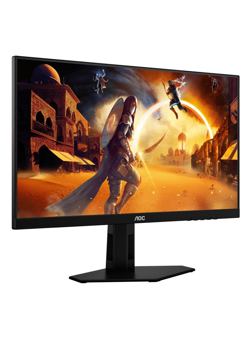 AOC Gaming Monitor 23.8-Inch (IPS Panel) 24G4E, 1920 x 1080 (FHD), 180Hz Refresh Rate, 0.5ms Response Time, Adaptive Sync, HDMI 2.0 x 1, DisplayPort 1.4 × 1, Flicker-Free & HDR10 Black - Image 2